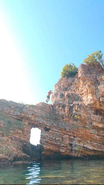 Cliff Jumping